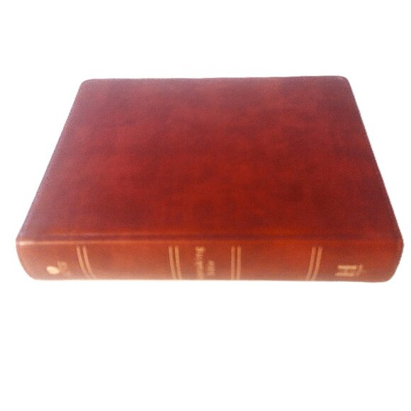 Illustrator's Notetaking (Coloring) Bible (HCSB) British Tan Leather Touch ~ NEW - Picture 5 of 13